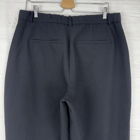 Abercrombie & Fitch Tailored Pants Women 32 / 14 Black High Rise Trousers Sloane - Picture 5 of 14